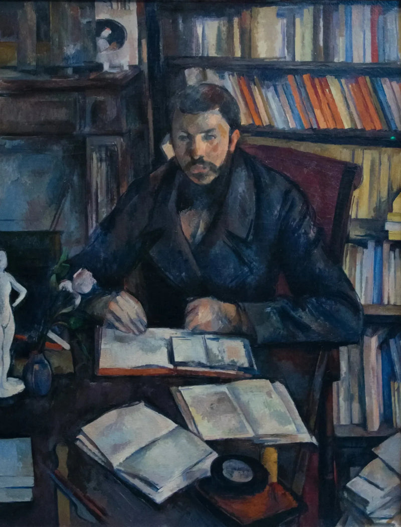 Ritratto di Gustave Geffroy - Paul Cézanne