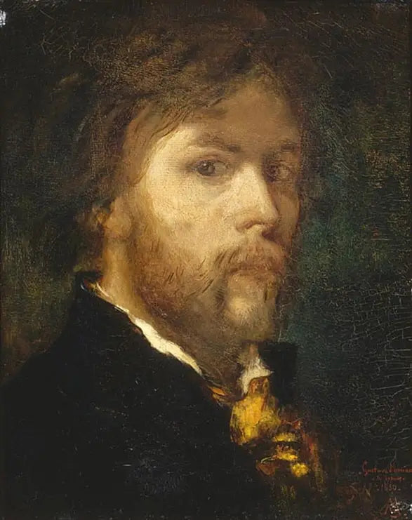 Ritratto di Gustave Moreau da lui stesso - Gustave Moreau