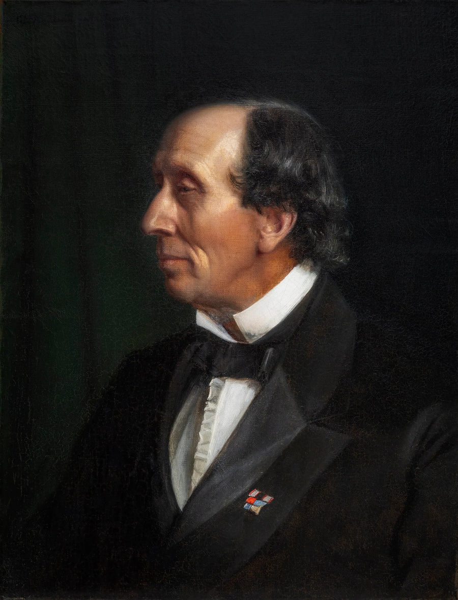 Ritratto di Hans Christian Andersen - Carl Heinrich Bloch