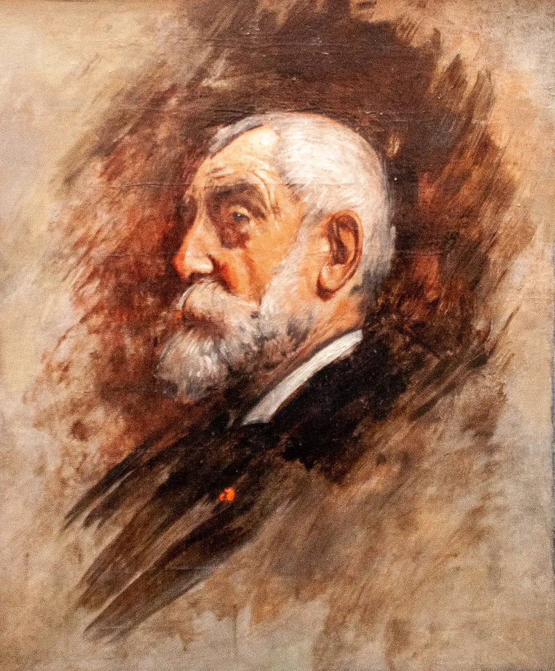 Ritratto di Henri Harpignies - Léon Bonnat