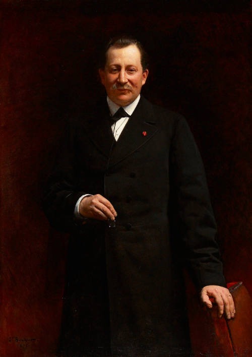 Portrait de Hermann (Jacques) Raffalovich - Léon Bonnat - Alpha Reproduction