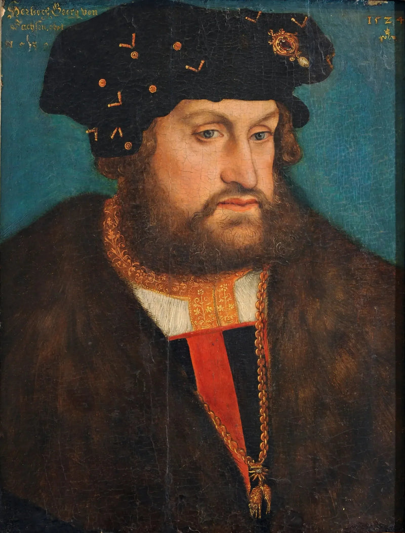Ritratto di Herzog Georg c. Sachsen - Lucas Cranach il Vecchio