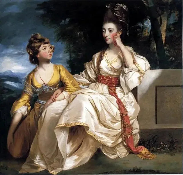 Ritratto di Hester Thrale e della sua figlia Hester - Joshua Reynolds