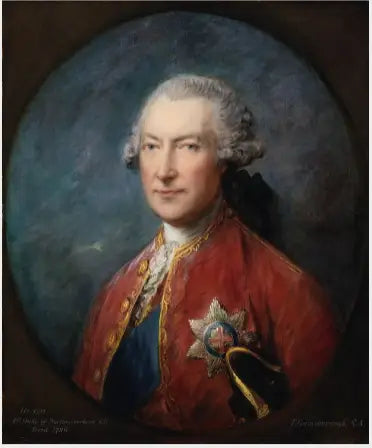 Ritratto di Hugh Smithson (Percy), 1º duca di Northumberland (1714-1786), ex Lord Lieutenant d'Irlanda - Thomas Gainsborough