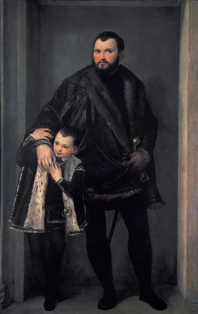 Ritratto di Iseppo da Porto e figli Adriano - Paul Véronèse
