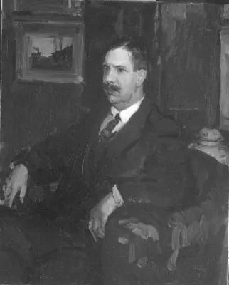 Ritratto di J.M.P. Glerum - Isaac Israels
