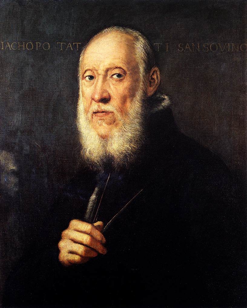 Ritratto di Jacopo Sansovino - Jacopo Tintoretto