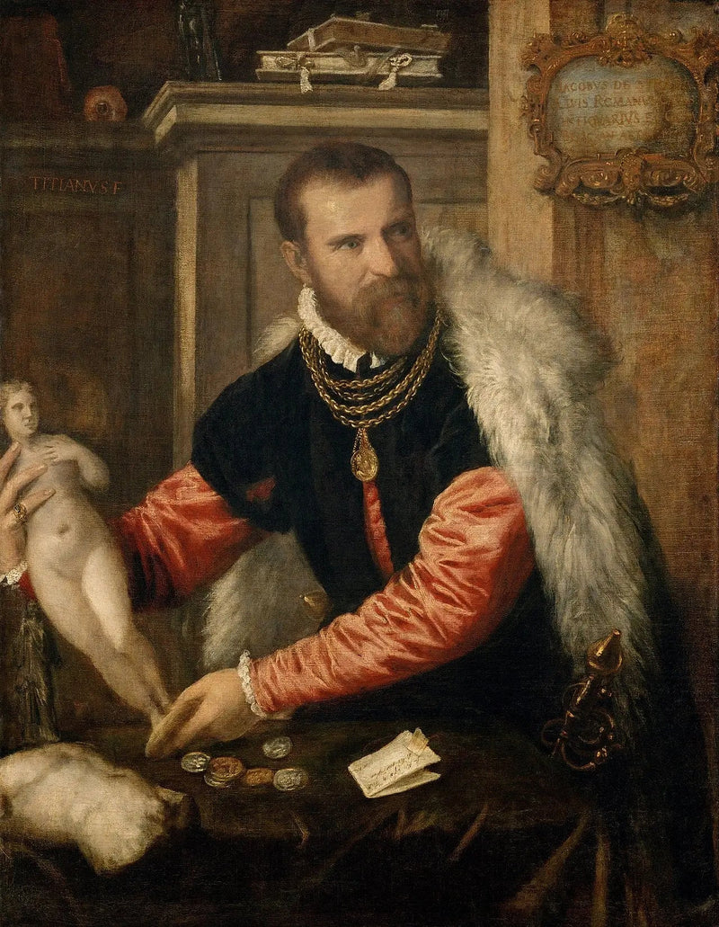Ritratto di Jacopo Strada - Tiziano