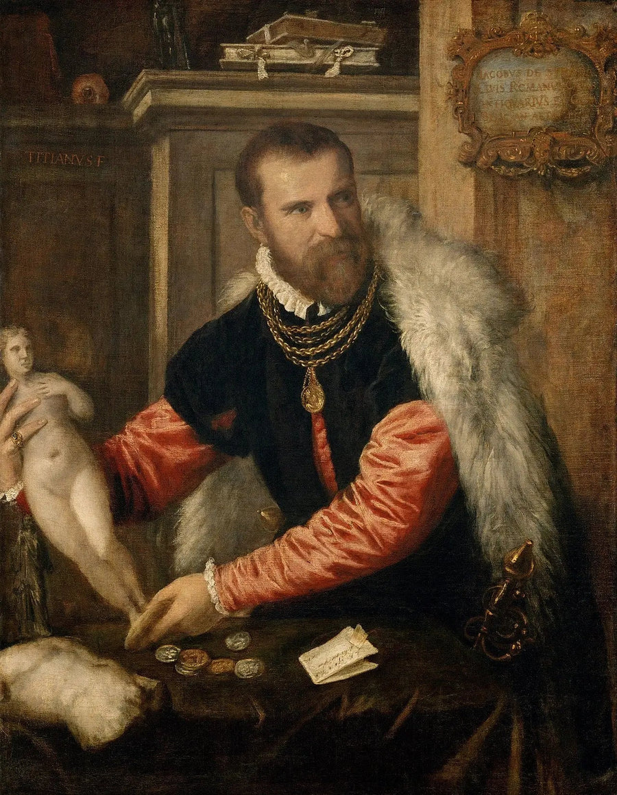 Ritratto di Jacopo Strada - Tiziano