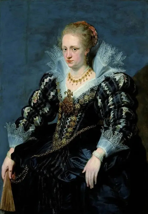Ritratto di Jacqueline de Caestre. - Peter Paul Rubens