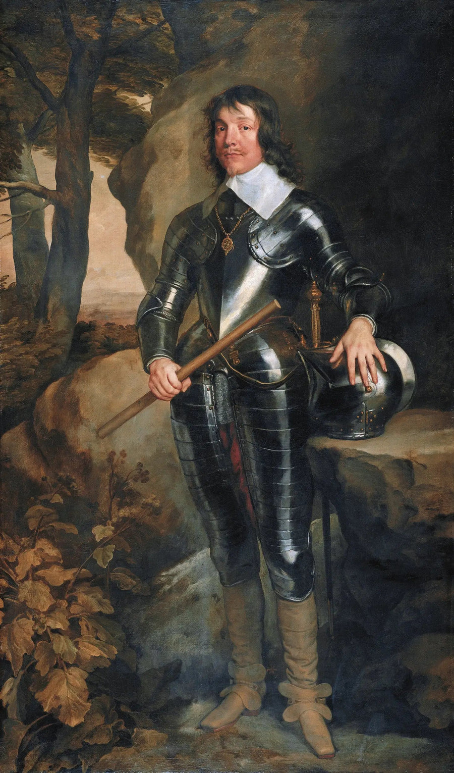 Ritratto di Jacques, 1º duca di Hamilton (1606-1649) - Antoine van Dyck