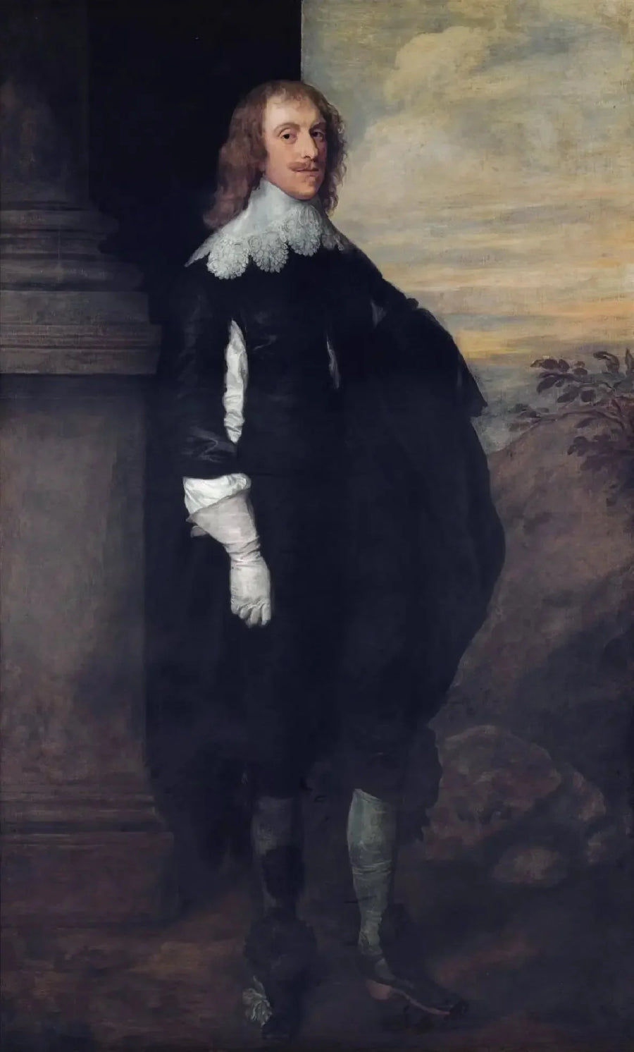 Ritratto di James Hay, 2º conte di Carlisle (circa 1612-1660) - Antoine van Dyck