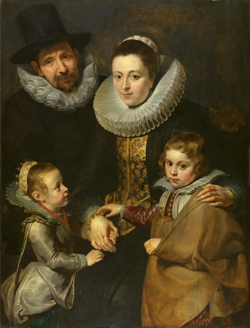 Ritratto di Jan Brueghel l'Ancien e della sua famiglia - Peter Paul Rubens