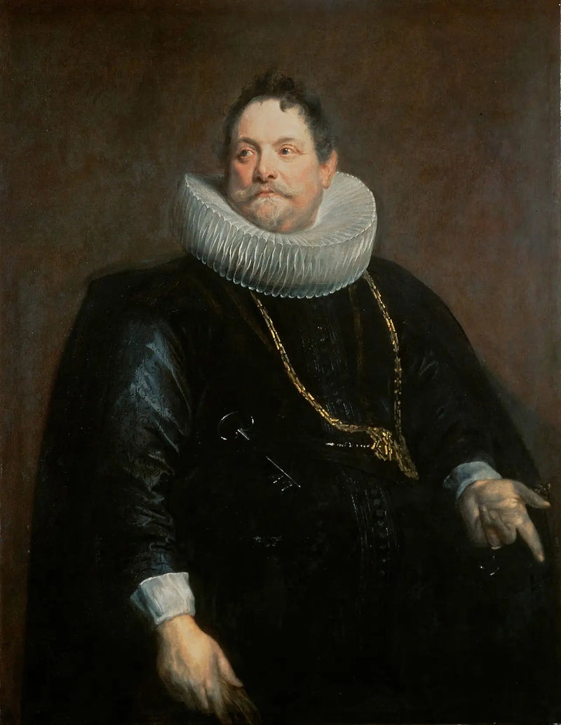 Ritratto di Jan van Montfort - Antoine van Dyck