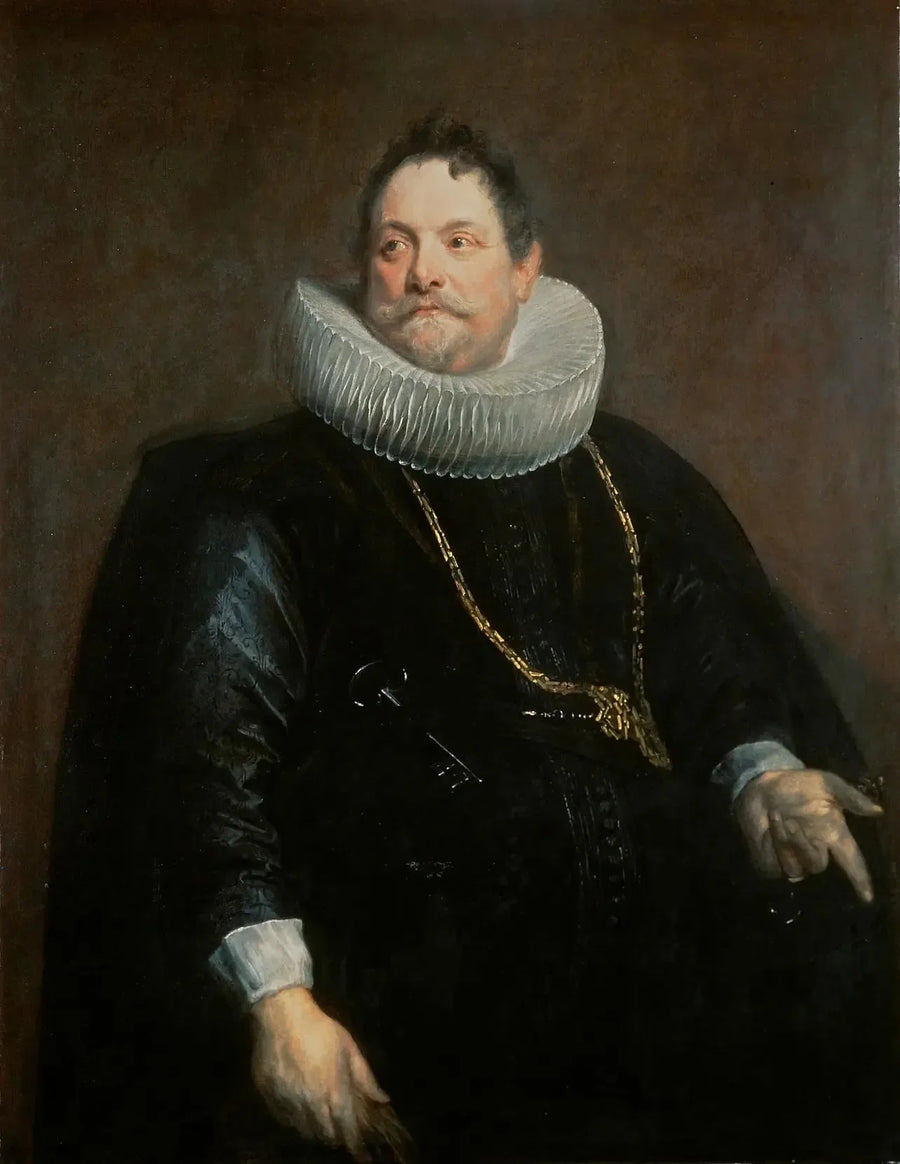 Ritratto di Jan van Montfort - Antoine van Dyck