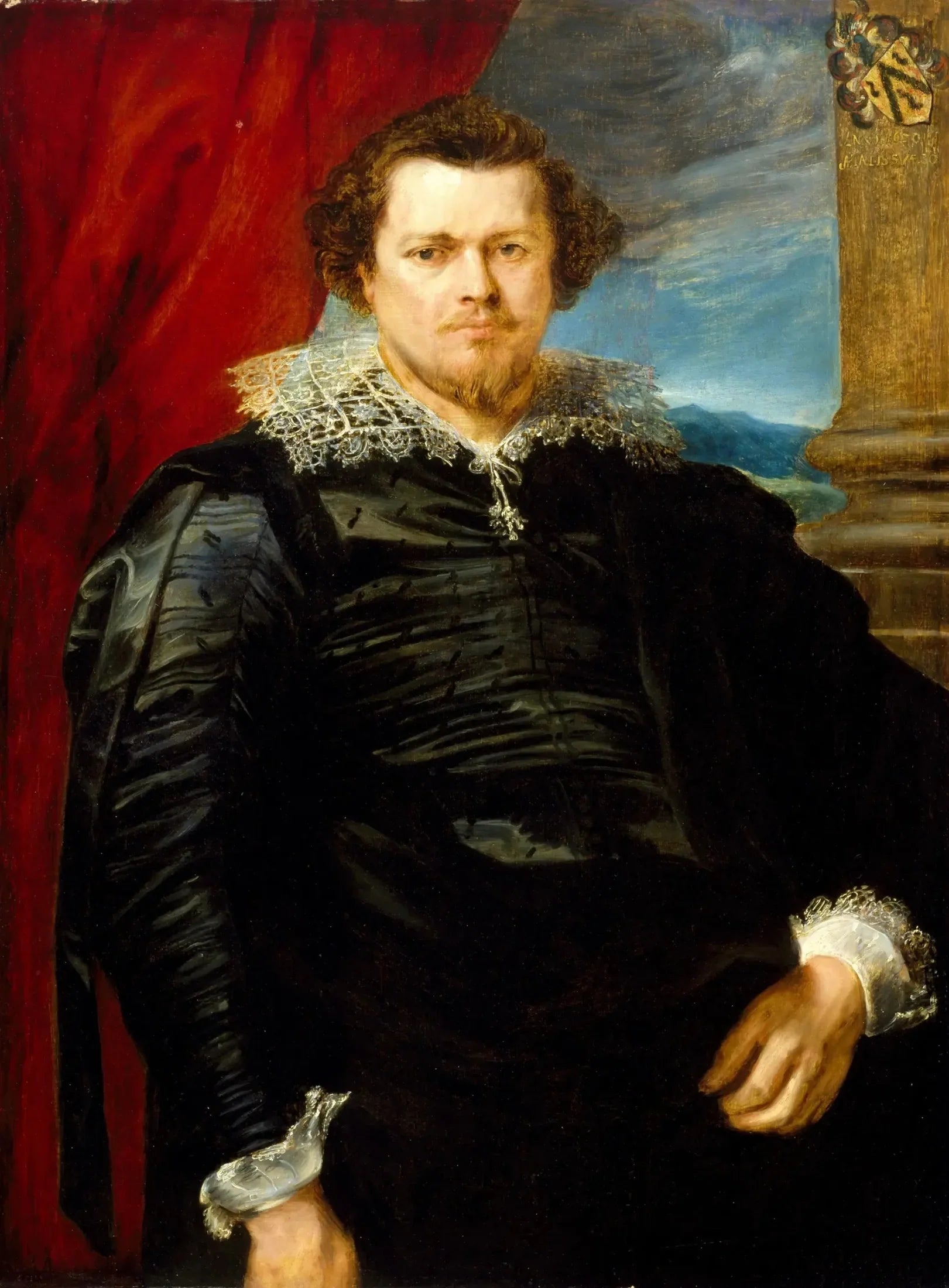 Portrait de Jaspar de Charles van Nieuwenhoven - Antoine van Dyck image 1 reproduction artisanale de tableau