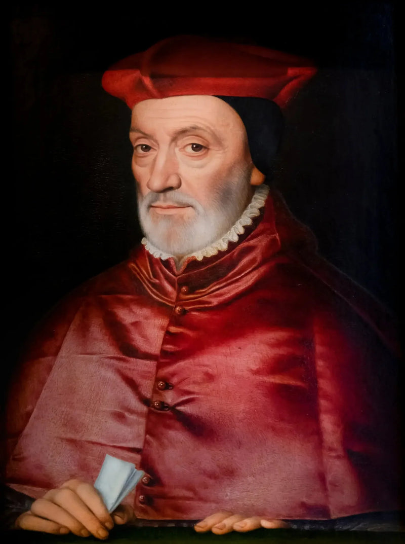Ritratto di Jean Bertrand, arcivescovo e cardinale di Sens - Jean Clouet