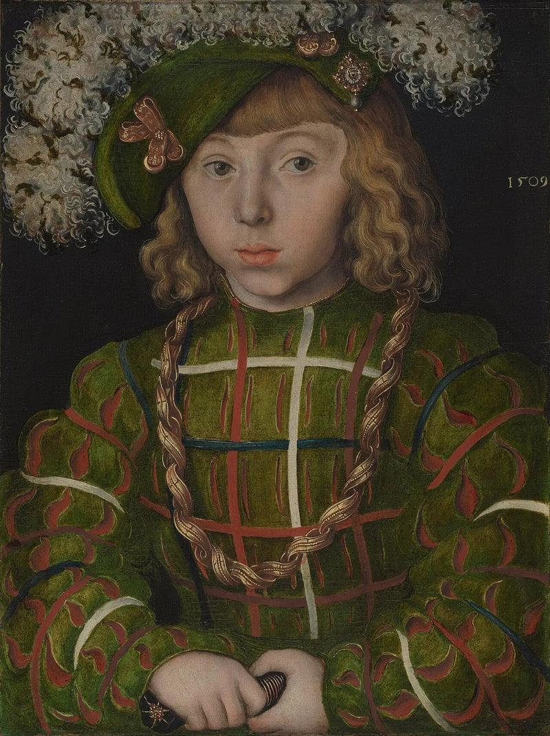 Ritratto di Giovanni Federico I di Sassonia - Lucas Cranach il Vecchio