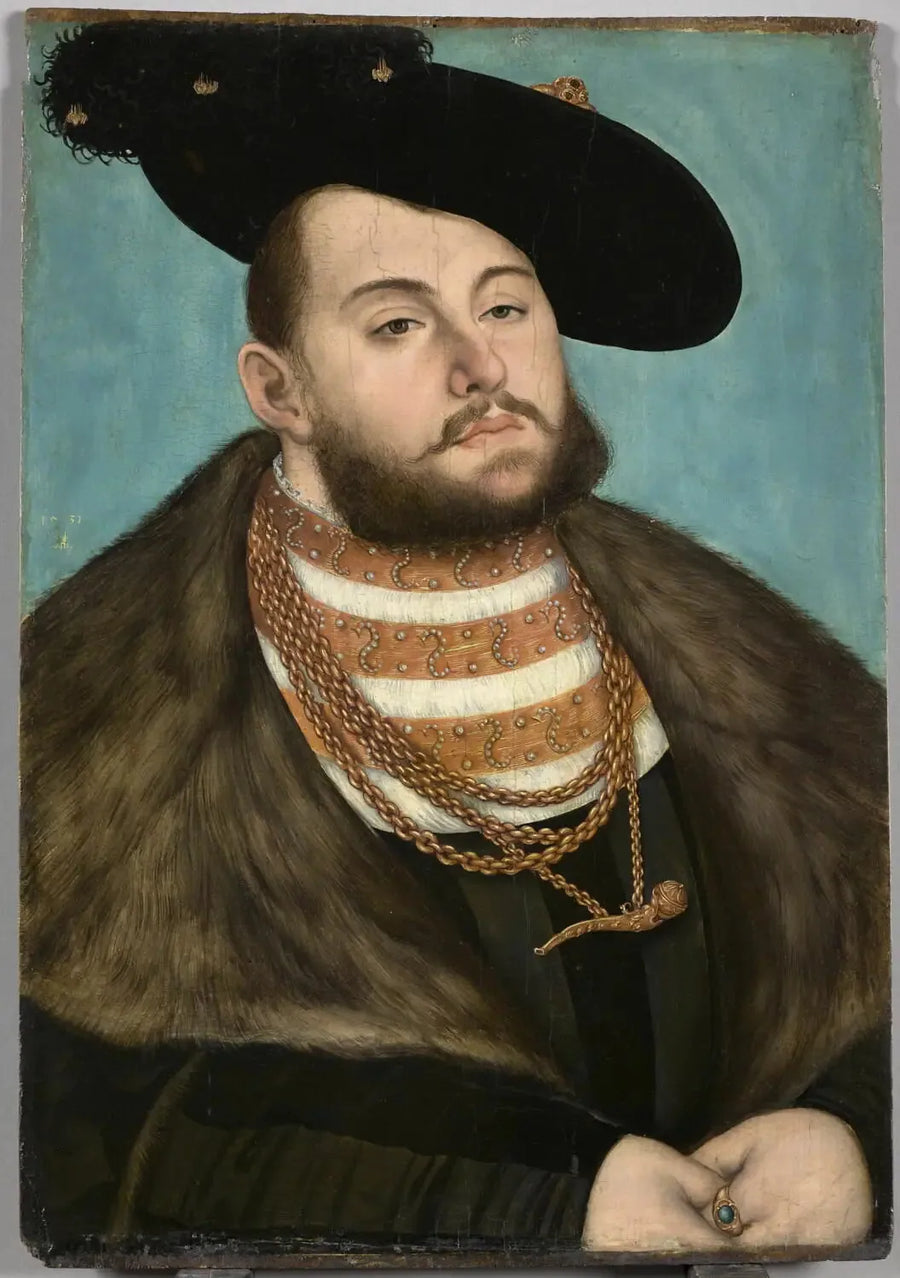Ritratto di Jean-Frederic il Magnanimo - Lucas Cranach il Vecchio