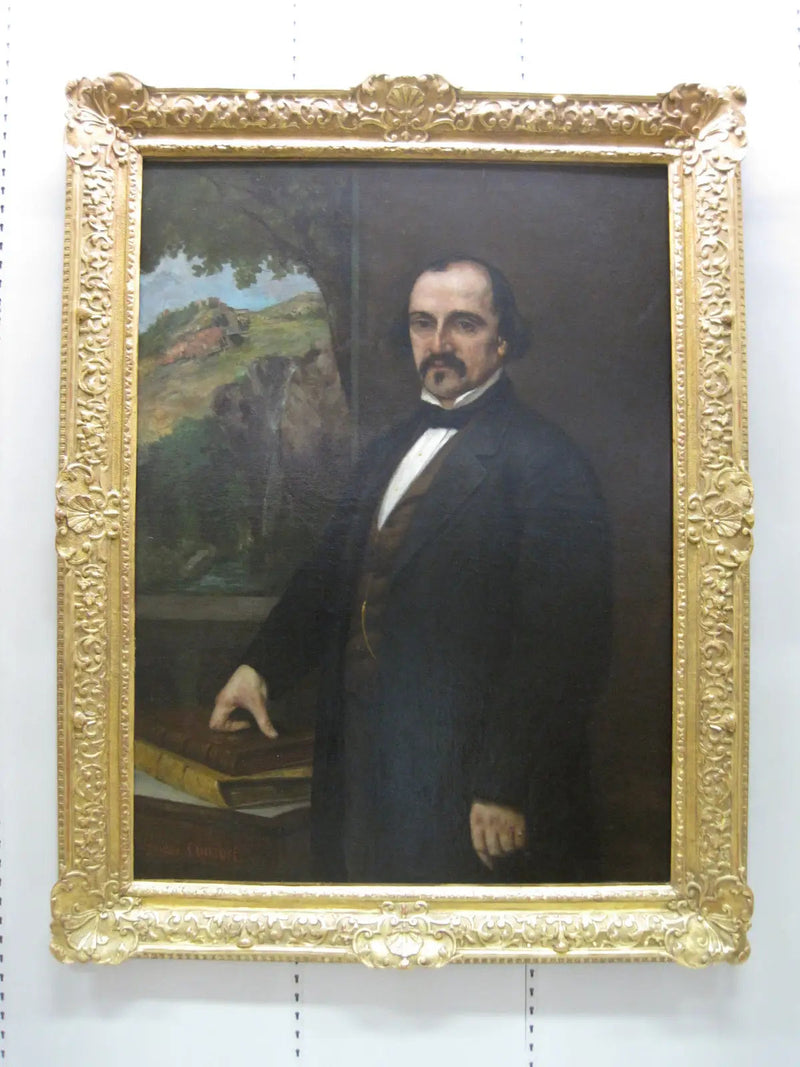 Ritratto di Jean Paul Mazaroz - Gustave Courbet
