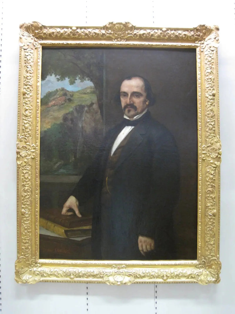 Ritratto di Jean Paul Mazaroz - Gustave Courbet