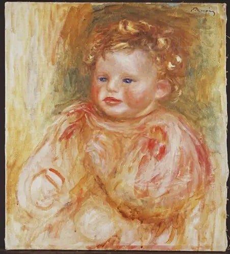 Ritratto di Jean Renoir, bambino - Pierre-Auguste Renoir