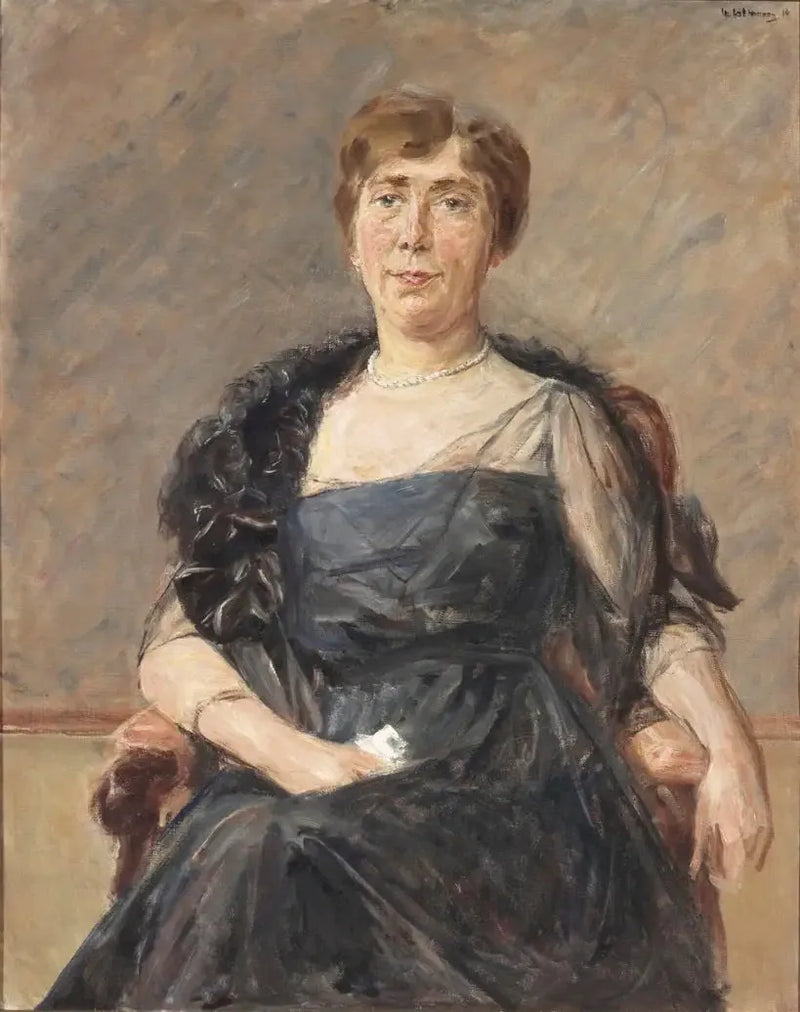 Ritratto di Jeanette Cornelia A. Onnes van Nijenrode-Cockuijt (1883-1936) - Max Liebermann