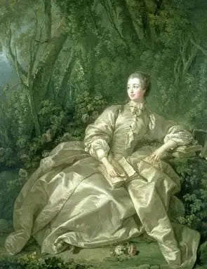 Portrait de Jeanne-Antoinette Poisson, marquise de Pompadour - François Boucher image 1 tableau peint à l’huile sur toile