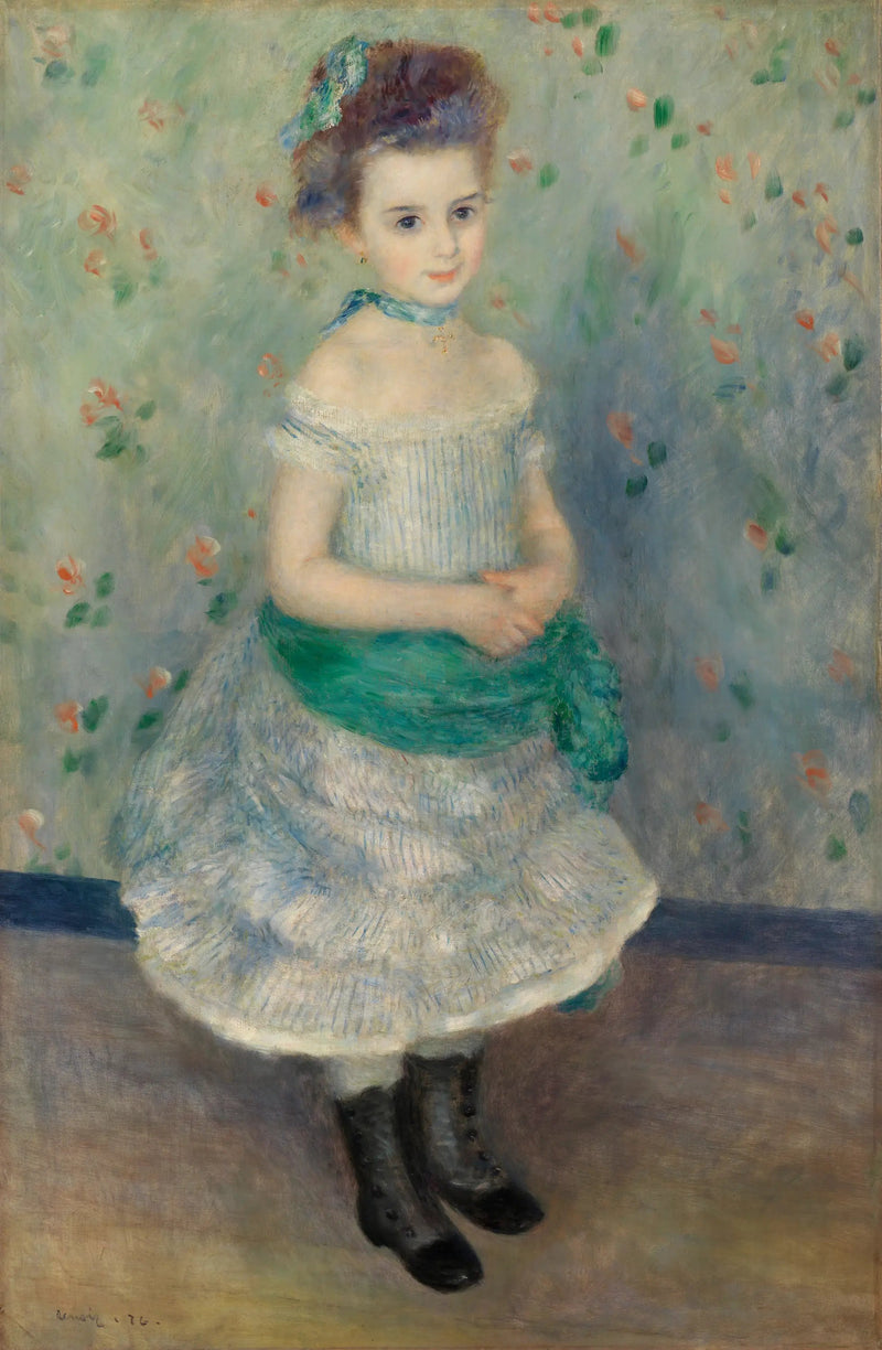 Ritratto di Jeanne Durand-Ruel (Ritratto di Mlle. J.) - Pierre-Auguste Renoir