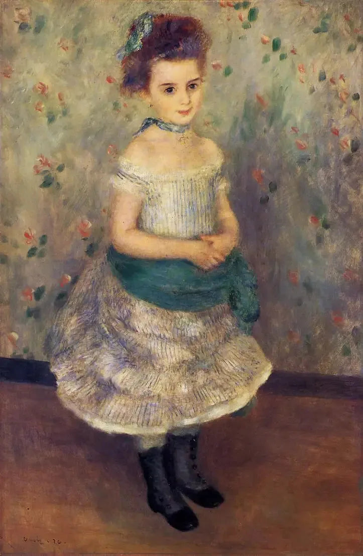 Ritratto di Jeanne Durand-Ruel (Ritratto di Mlle. J.) - Pierre-Auguste Renoir