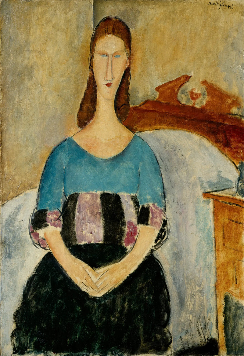 Ritratto di Jeanne Hébuterne seduta - Amedeo Modigliani