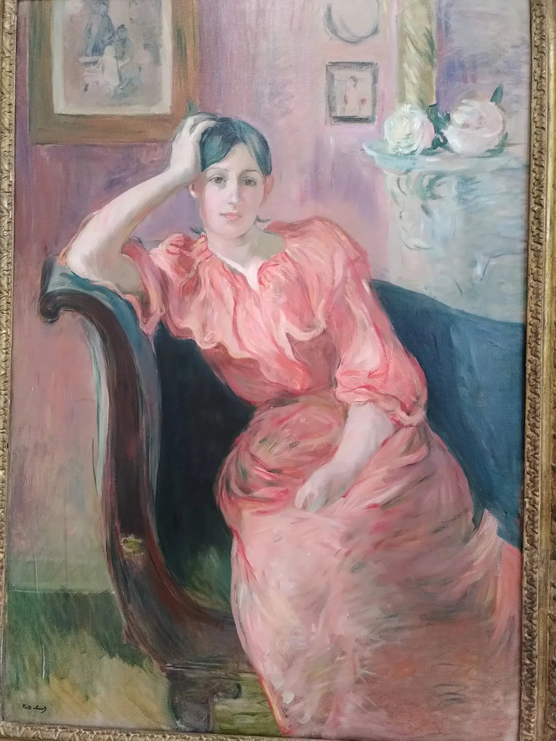 Ritratto di Jeanne Pontillon - Berthe Morisot