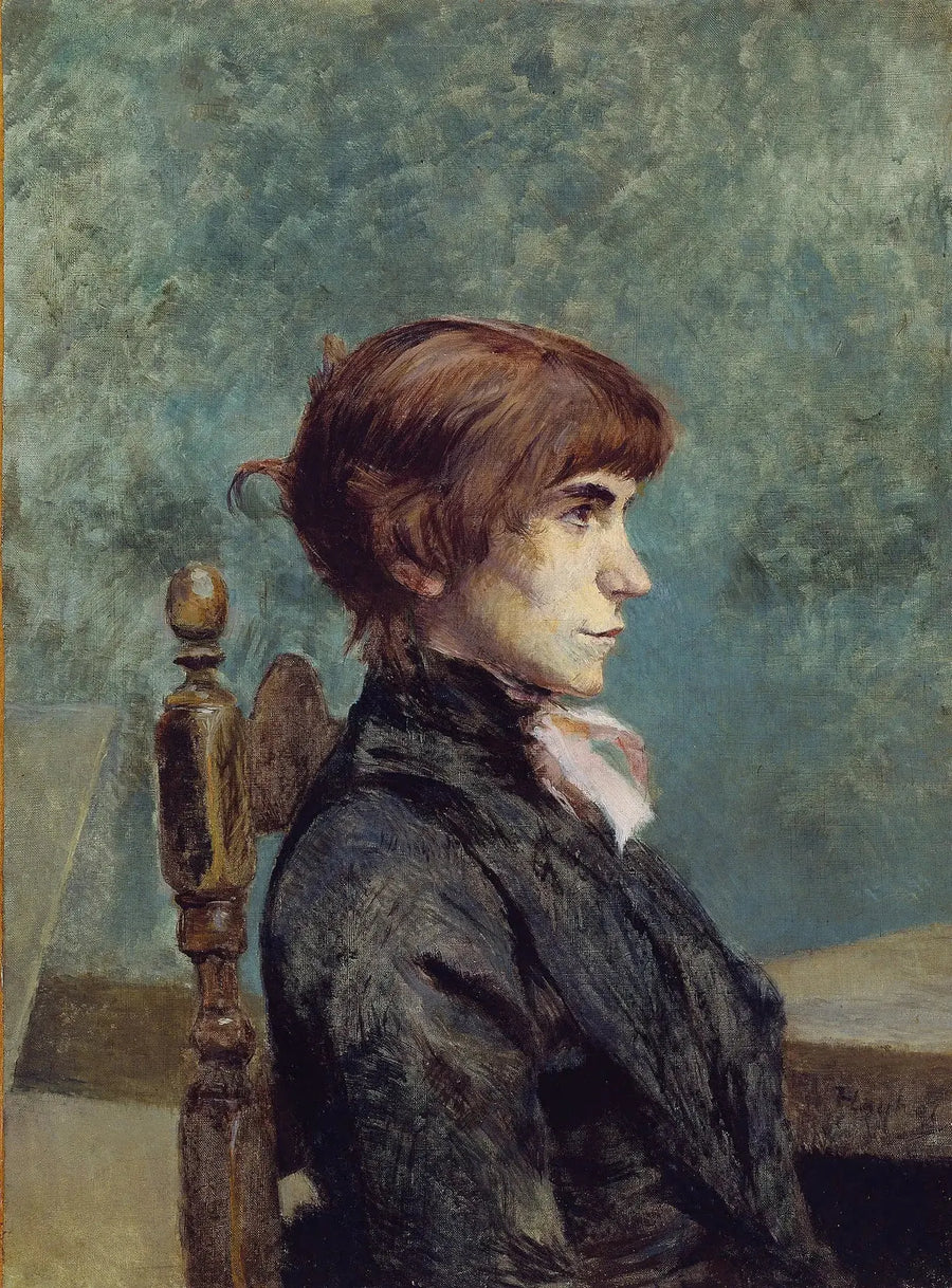 Ritratto di Jeanne Wenz - Henri de Toulouse-Lautrec