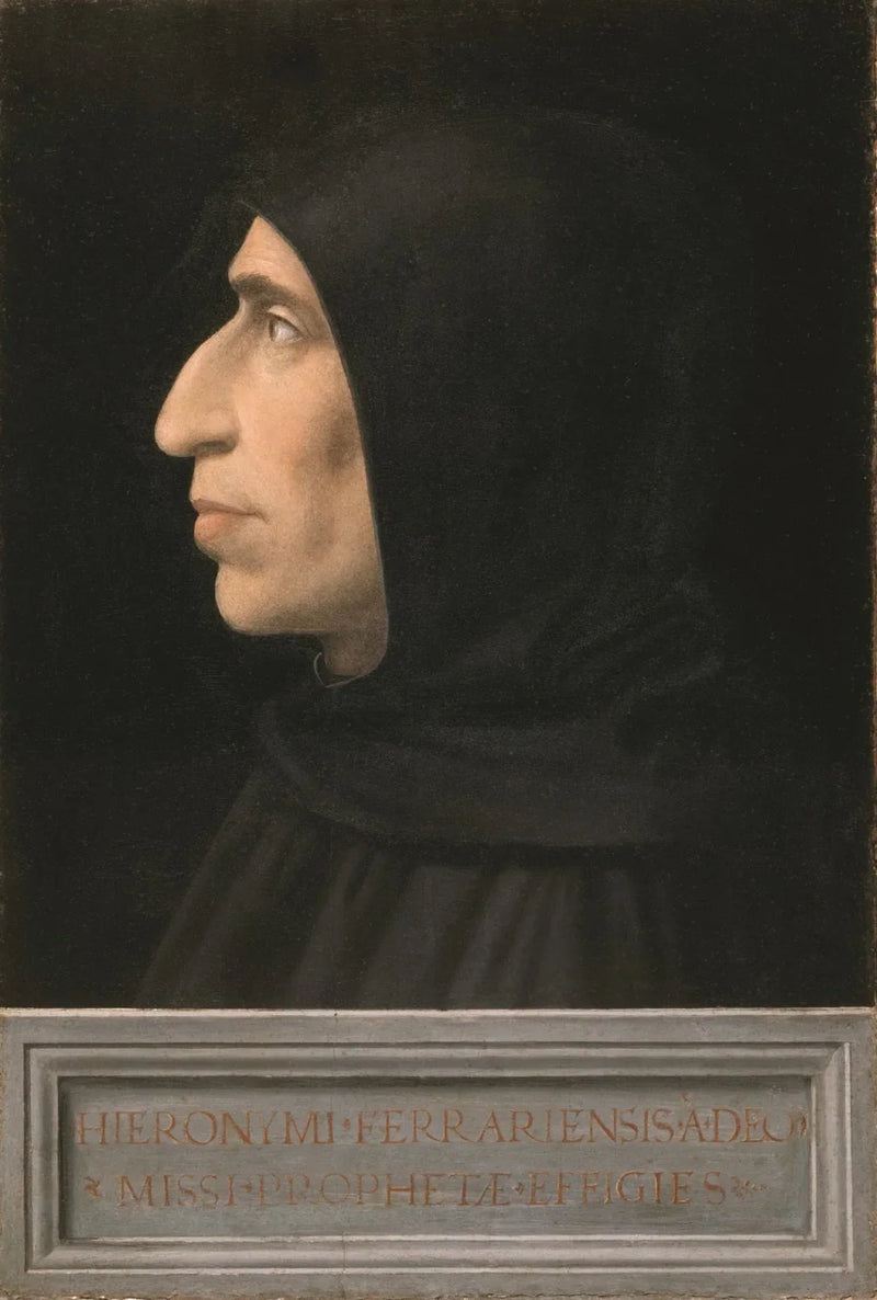 Ritratto di Jérôme Savonarola - Fra Bartolomeo