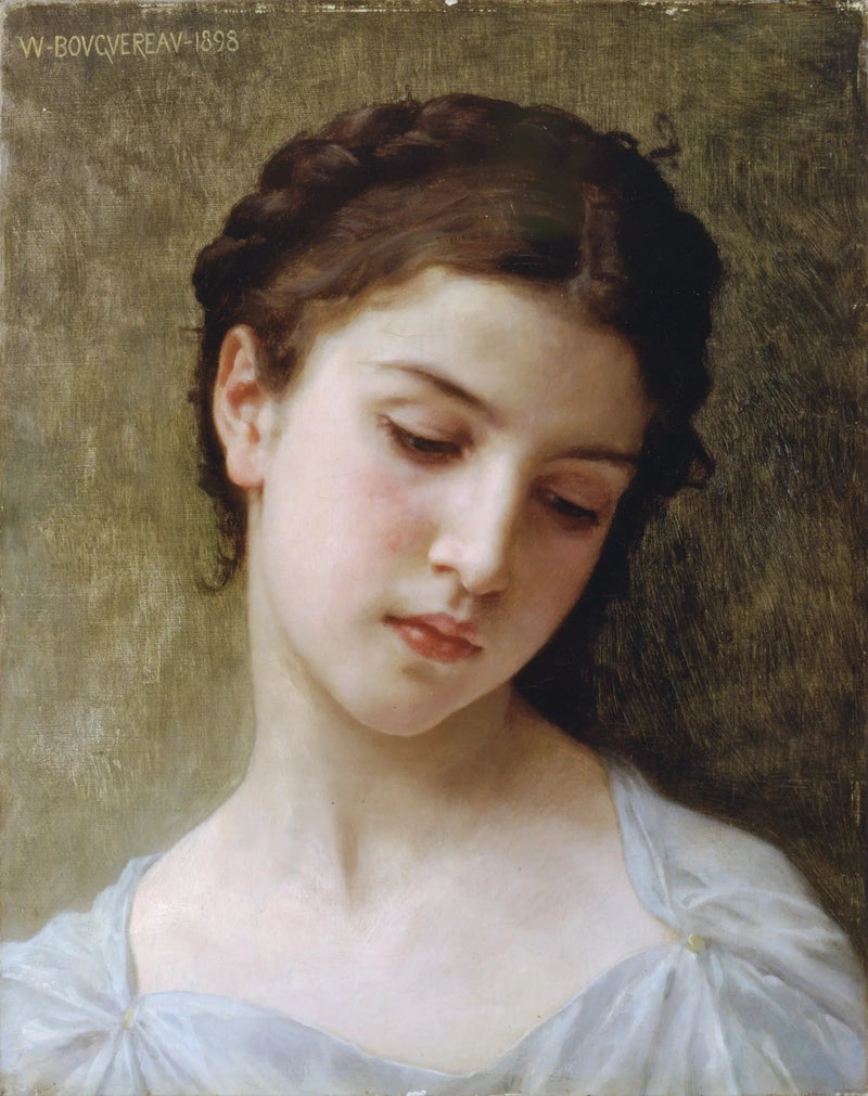 Ritratto di giovane ragazza - Bouguereau