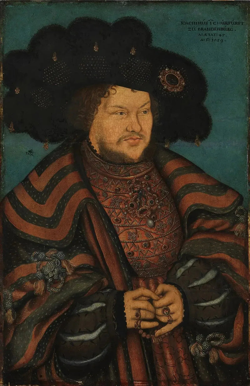 Ritratto di Joachim I. Nestor, elettore di Brandeburgo