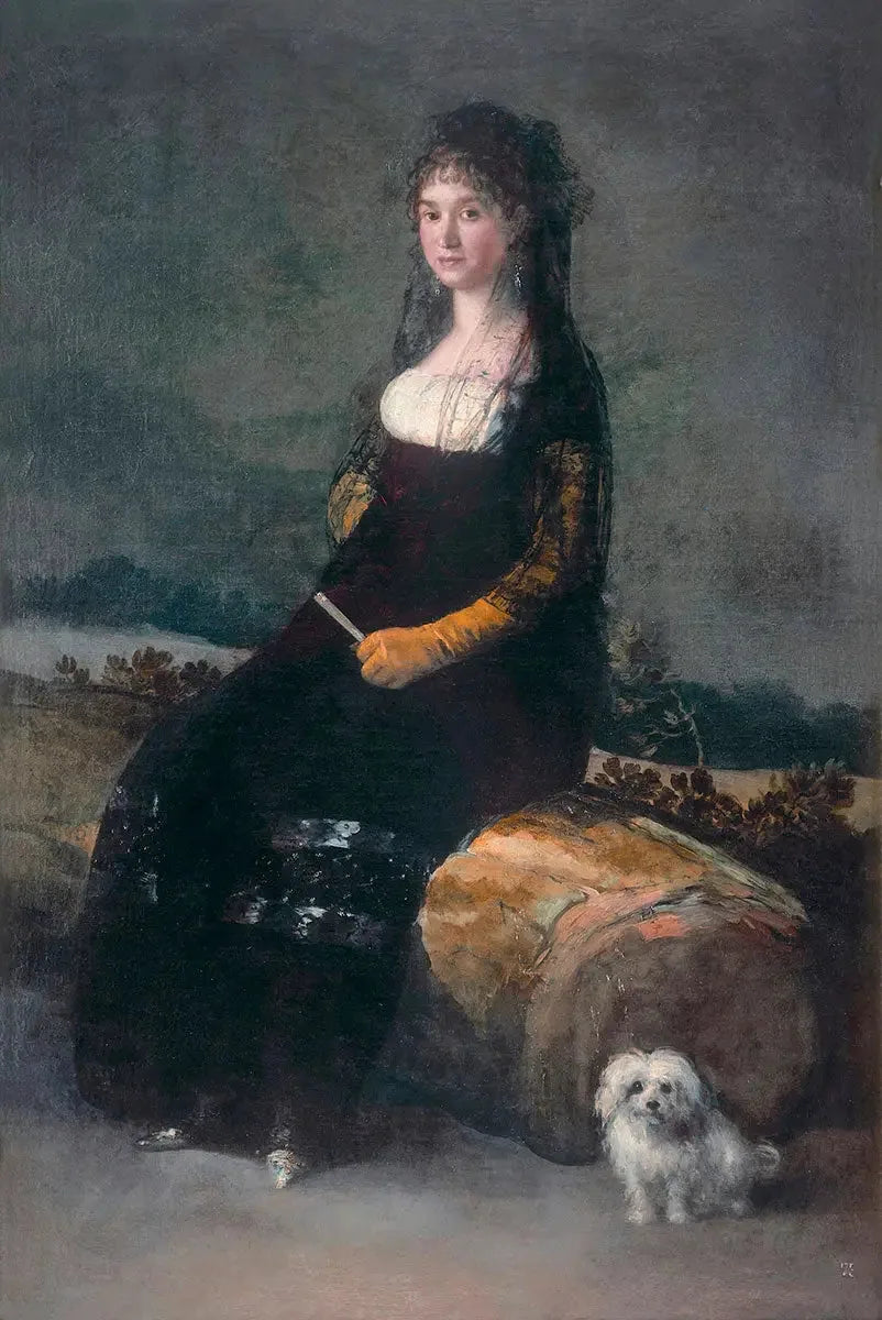 Ritratto di Joaquina Candado Ricarte - Francisco de Goya