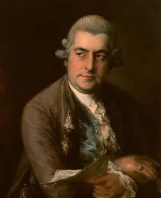 Portrait de Johann Christian Bach (1735-1782) - Thomas Gainsborough image 1 reproduction artisanale de tableau
