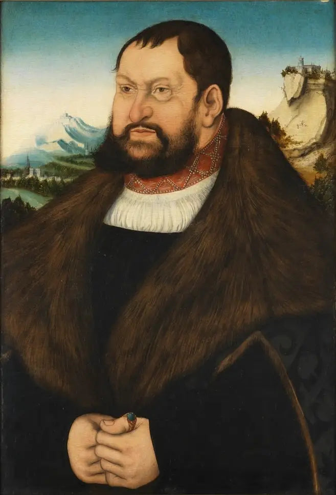 Ritratto di Johann der Beständige - Lucas Cranach il Vecchio
