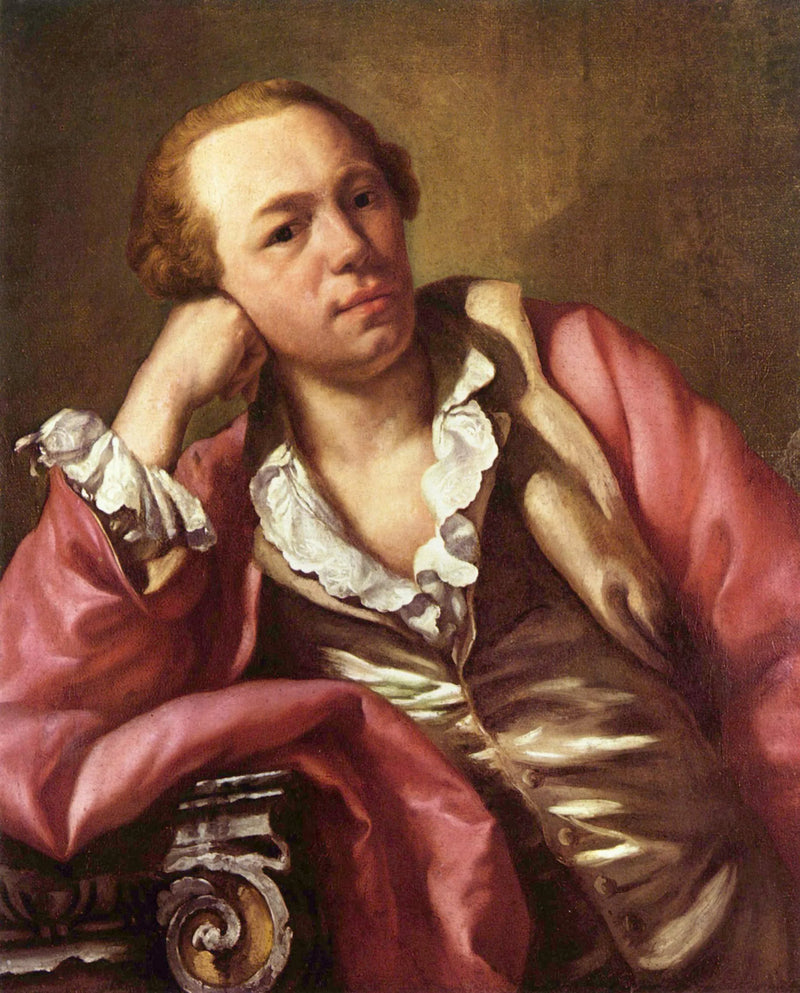 Ritratto di Johann Dietrich Heumann (1724-1774) - Anton Raphael Mengs