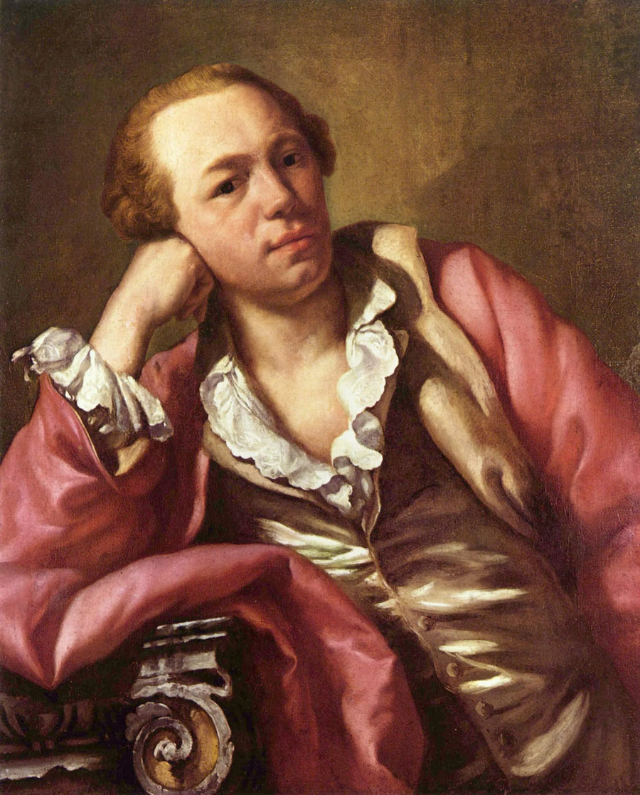 Ritratto di Johann Dietrich Heumann (1724-1774) - Anton Raphael Mengs