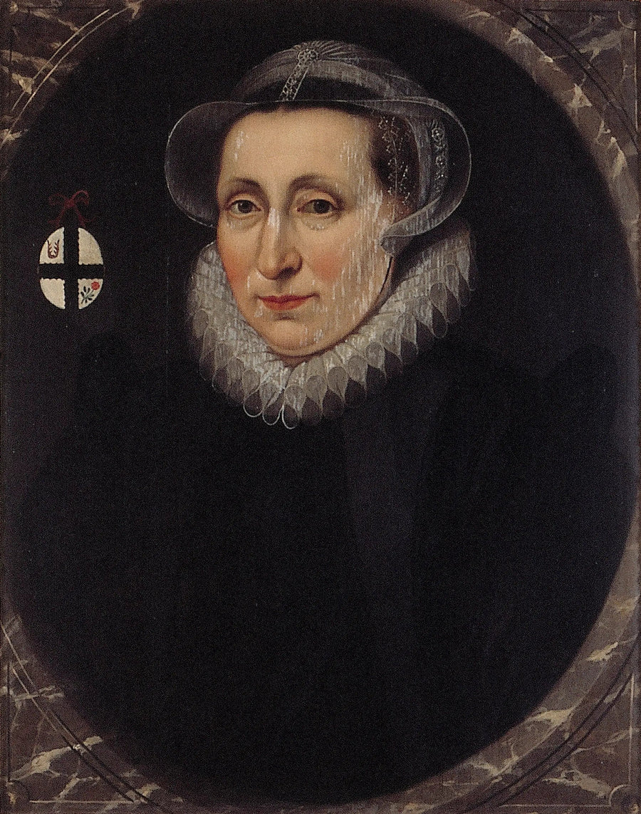 Ritratto di Johanna Racket (1547-1600) - Frans Pourbus il Giovane