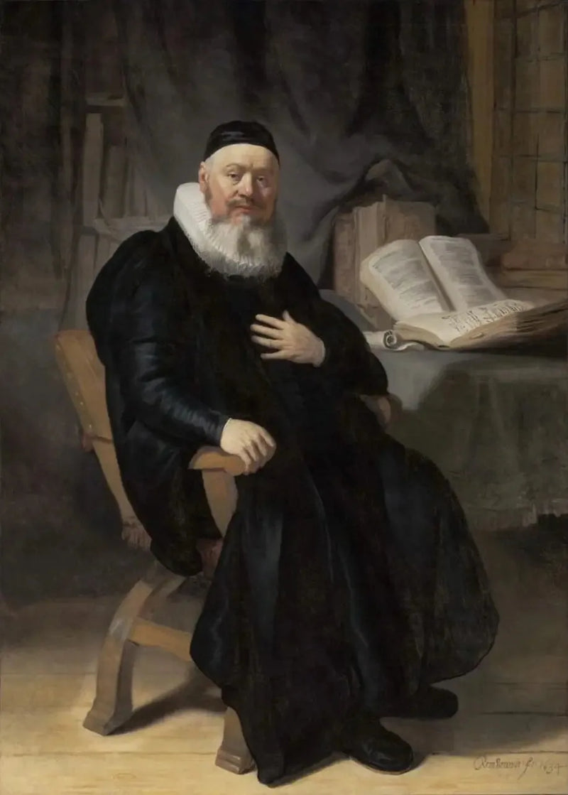 Ritratto di Johannes Elison - Rembrandt
