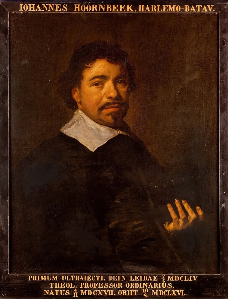 Ritratto di Johannes Hoornbeek, professore a Leyde - Frans Hals