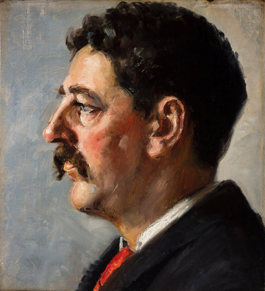 Ritratto di John H. Bründum - Michael Peter Ancher
