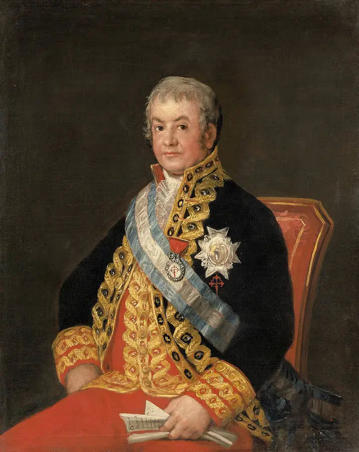 Ritratto di José Antonio Marqués de Caballero - Francisco de Goya