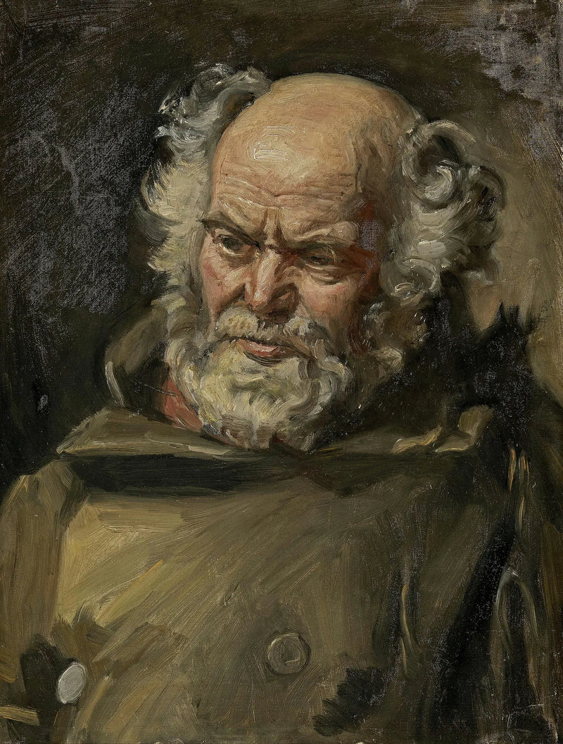 Ritratto di Josef Bonatzi. -Michael Peter Ancher