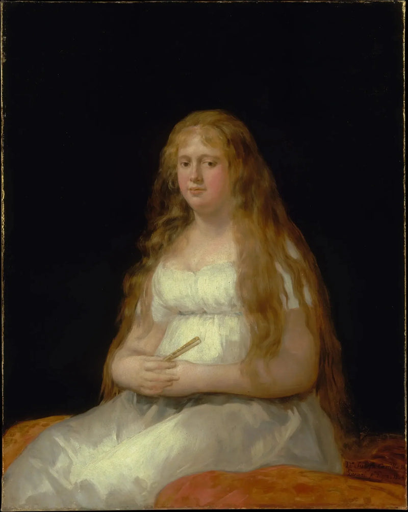 Ritratto di Josefa de Castilla Portugal e van Asbrock de Garcini - Francisco de Goya