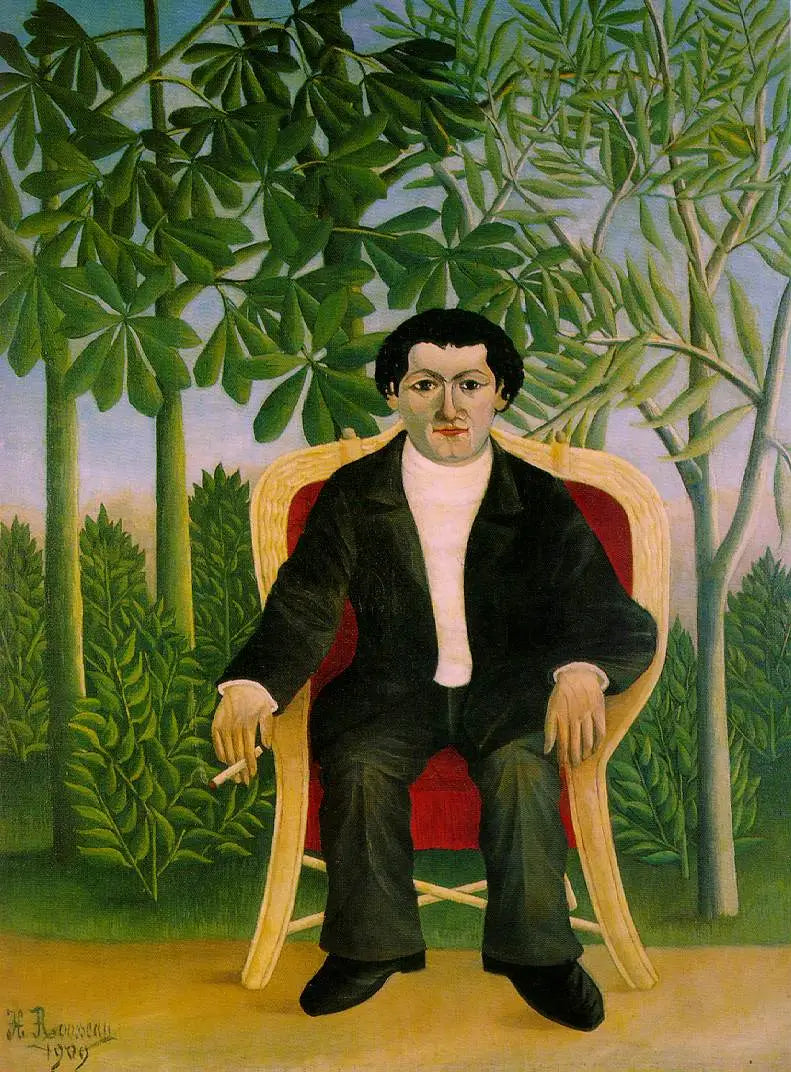 Ritratto di Joseph Brummer - Henri Rousseau