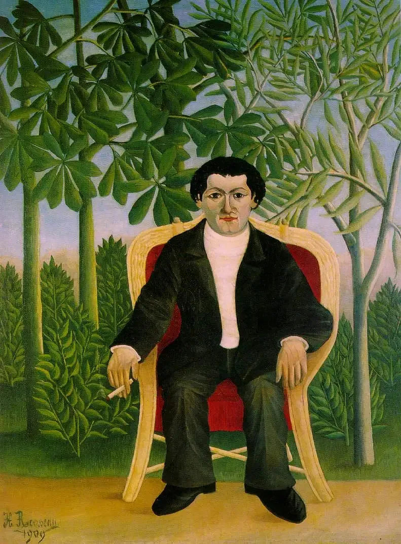 Ritratto di Joseph Brummer - Henri Rousseau
